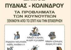 Πρόγραμμα για την καταπολέμηση των κουνουπιών στο δήμο Πύδνας-Κολινδρού.