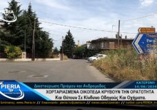 ΧΟΡΤΑΡΙΑΣΜΕΝΑ ΟΙΚΟΠΕΔΑ ΚΡΥΒΟΥΝ ΤΗΝ ΟΡΑΤΟΤΗΤΑ Και Θέτουν Σε Κίνδυνο Οδηγούς Και Οχήματα.