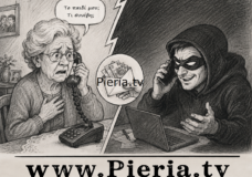 Εξιχνιάστηκε τηλεφωνική απάτη σε βάρος ηλικιωμένης γυναίκας στην Κατερίνη.