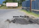 «Σκαμμένη» Άσφαλτος Στην Στροφή Προς Τα Επείγοντα Του Νοσοκομείου Κατερίνης.